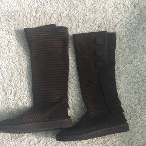 UGG knit boots